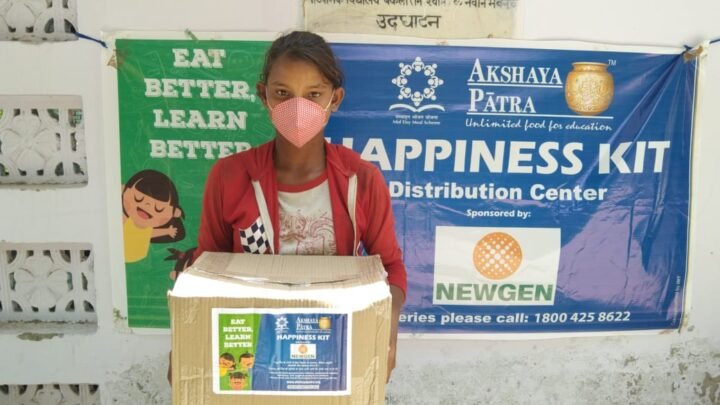 Akshaya Patra and Newgen Collaborate to Distribute Happiness Kits to MDM Beneficiaries in Uttar Pradesh and Rajasthan