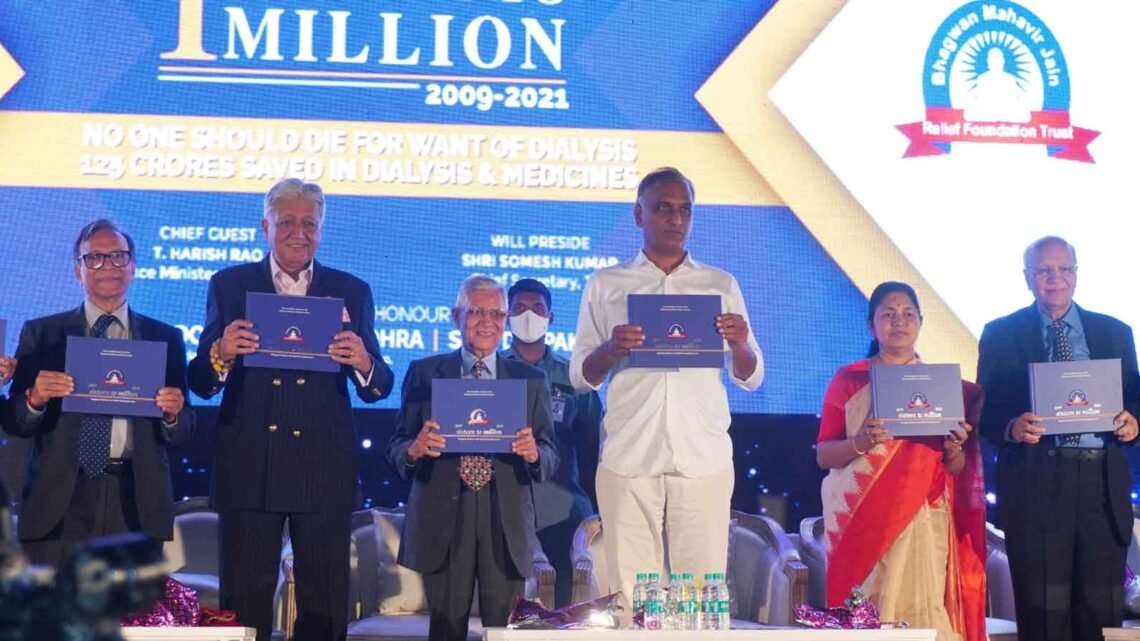 TS Govt is spending RS 100 crore on 12000 Dialysis patients in the state: T Harish Rao, Minister for Health