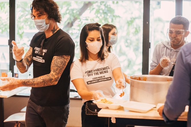 Goal Achieved! Million Dollar Vegan Donated One Million Meals Since Start of Pandemic