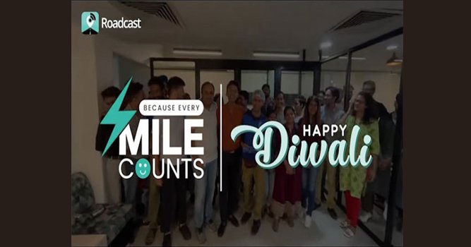 Making every smile count – Roadcast launches a unique Diwali campaign to celebrate delivery personnel