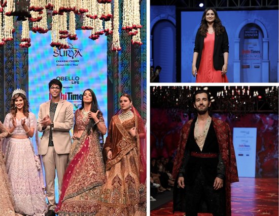 Delhi Times Fashion Week: Blingy Runway Dazzles Fashion World