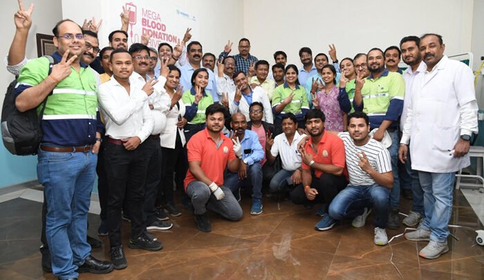 Over 1,000 people participate in BALCO’s record-breaking mega blood donation camp