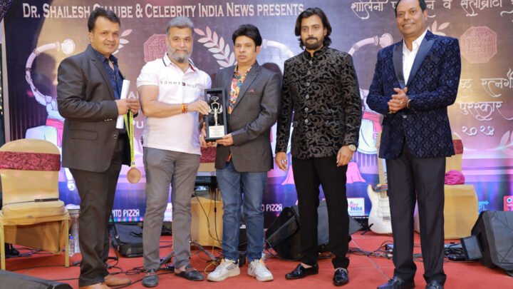 Producer & Actor Shantanu Bhamare Awarded as Best Producer & Actor in Maharashtra Ratna Gaurav Puraskaar!