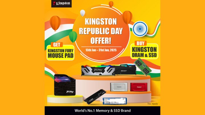 Upgrade Your Setup this Republic Day with Kingston’s Exclusive Offer!