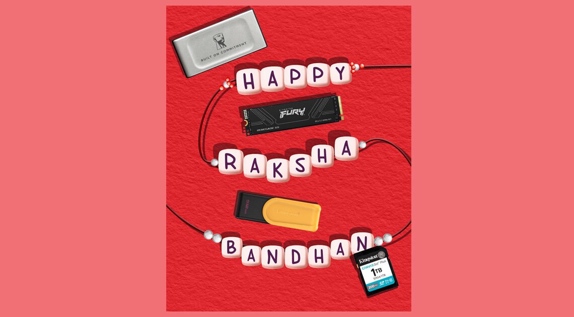 Celebrate Raksha Bandhan with Kingston Technology: Thoughtful Tech Gifts for Your Sibling