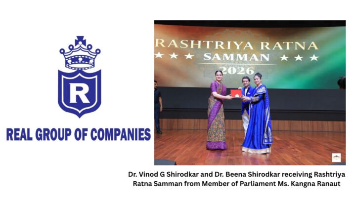 Goa Entrepreneur & Philanthropist Dr. Vinod G. Shirodkar Honoured with Prestigious ‘Rashtriya Samman’ at Bharat Mandapam, New Delhi