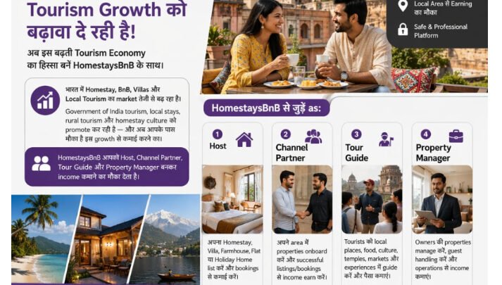 HomestaysBnB Sets Out to Transform Indian Tourism With a Trust-Driven, Opportunity-First Platform