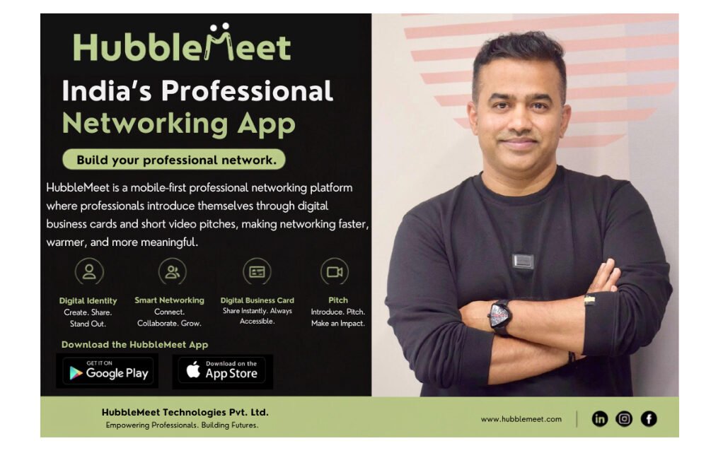 Rajesh Reddy Launches HubbleMeet, an Integrated Professional Networking Platform