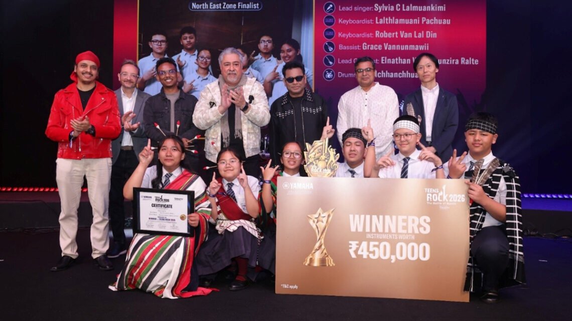 Neuhof School Band Wins Yamaha Teens Rock 2026 Grand Finale, Celebrating India’s Young Music Talent